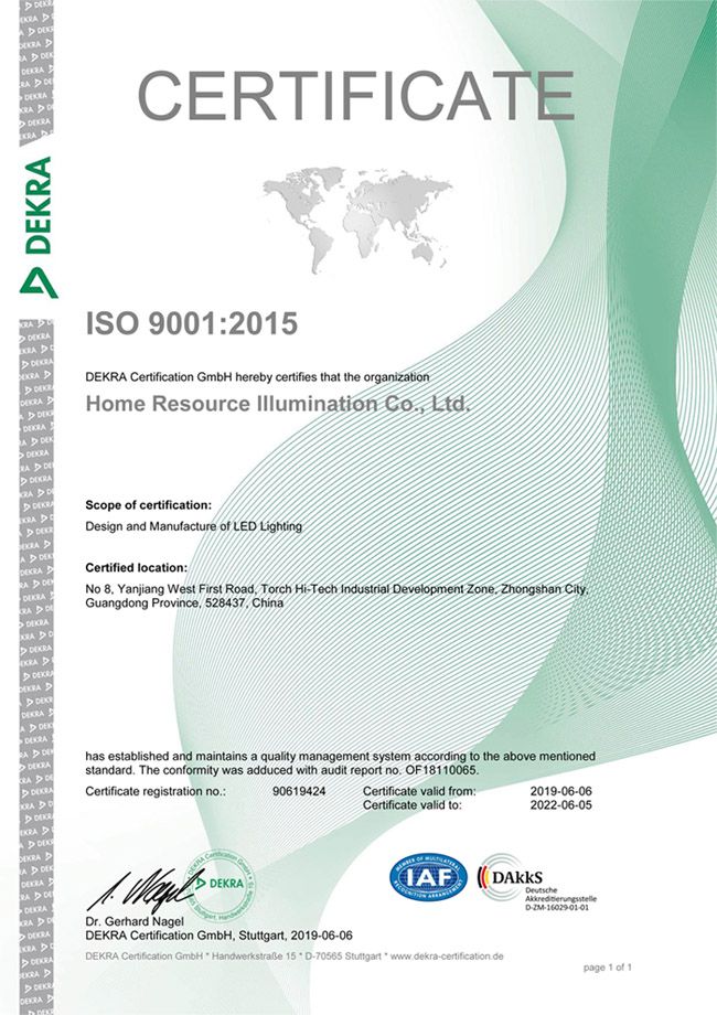 ISO certificate-2019