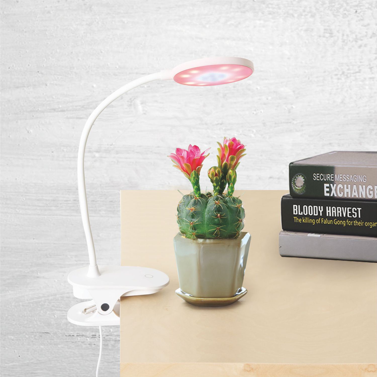 360°-LED-Clip-On-Kräuter-Wachstumslicht für Zimmerpflanzen