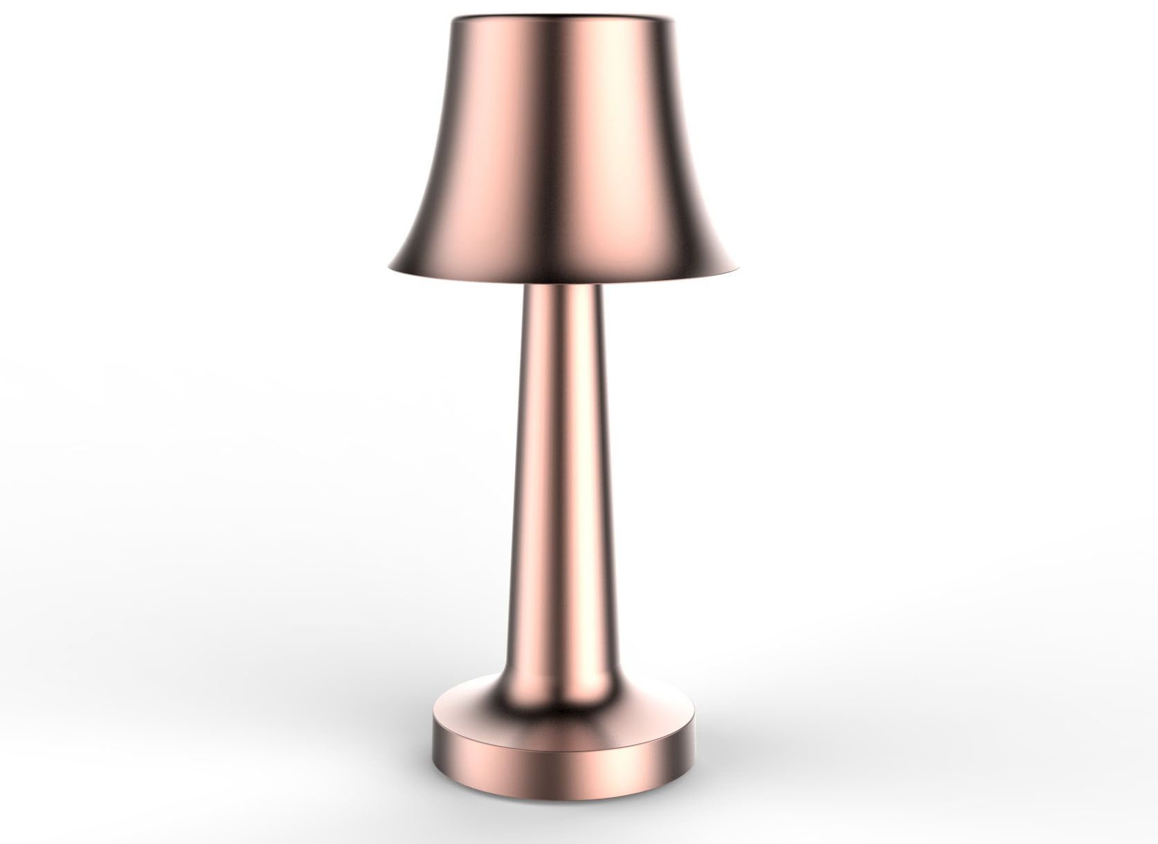 Lampe rétro LED/lampe de table en cuivre pour décor rustique