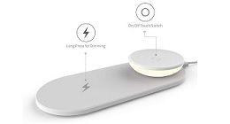 【iFデザイン賞2021】LEDナイトライト付きQiワイヤレス充電パッド